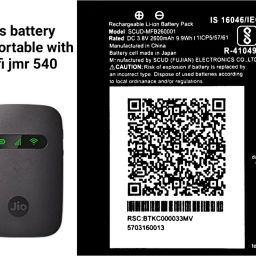 AEkert Mobile Battery For Jio Jmr 540/541/520/1140/ Fi3/Fi4 4G Router/Jiofi/ 2600mAh-image-59