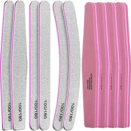 Nail Files 100/180, Sandpaper Filer & Soft Buffer Filer for Manicure combo-image-39