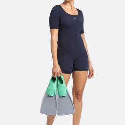 Speedo Self Design Low Coverage Myrtle Legsuit image 4