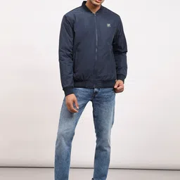 Lee Stand Collar Bomber Jacket-image-52