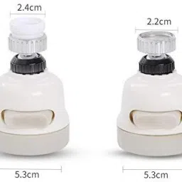 ecnext Rotatable Splash Proof 3 Modes Water Saving Nozzle Filter Faucet Sprayer Tap Mount Water Filter image 3