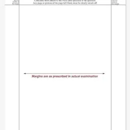 bungbee UPSC Mains Answer Writing Copy Booklet- Design 4, 210 Pages/ 105 Sheets per Book A4 Notebook Unruled 840 Pages image 2
