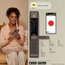 Yale YDM 4115 A with Biometric, Pincode, Mechanical Keys & App Enabled Access Smart Door Lock image 3