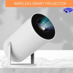 FRONY Mini HD Projector for Home 4KSupport With Built-in App Netflix/Prime/YouTubeW341 (4500 lm / 1 Speaker / Wireless / Remote Controller) Portable Projector-image-88