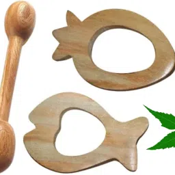 Teether | Antibacterial & Durable | Ideal for Babies Feeder-1