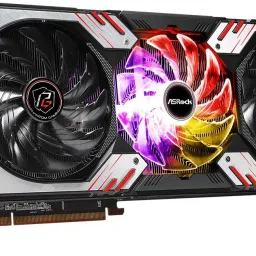 ASRock RX6800XT PGD GDDR6 16 GB AMD Radeon Chipset 256 bit 16000 MHz Graphics Card image 3
