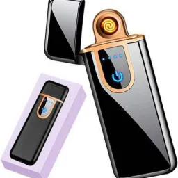 USB Charging Finger Touch Cigarette Electric Pocket Lighter (black) USB Charging Finger Touch Cigarette Electric Pocket Lighter (black) Pocket Lighter-16