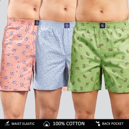 Pack of 3 Printed Men Boxer-image-86