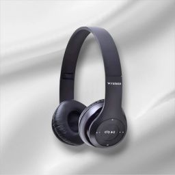 Rich Sound Headphones, Featuring Mic & Long-Lasting Power Source_67 Bluetooth & Wired Headset-image-26