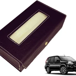 Basic-Black Tissue Box Leatherette-224 Vehicle Tissue Dispenser-picture-35