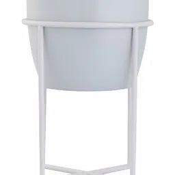 Metalsmith White Elegant Planter With Stand image 3