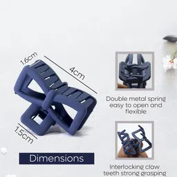CHRONEX Set Of 6 Assorted Claw Clip image 5