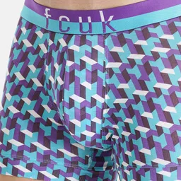 FCUK Pack Of 2 Printed Moisture Wicking Technology TrunksDOV-T-02-AMP-JTBLKAOP image 5