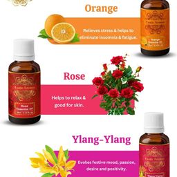 EXOTIC AROMAS 15-Pcs Essential Oils For Diffusers & Therapeutic Use - 10ml Each image 5