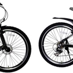 dark horse Fox Black Clip-on Front & Rear Fender image 4