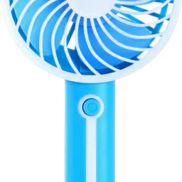 MZ K5 (RECHARGEABLE PORTABLE USB FAN) With Built-In Mobile Stand 1200mAh Battery USB Fan-12