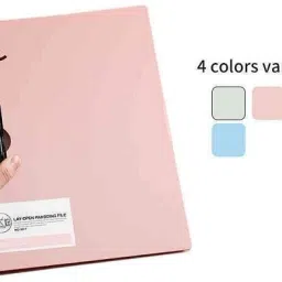 File Pad A4 360 Over Flip Writing Pad Waterproof Foldover Clipboards File Folder-image-5