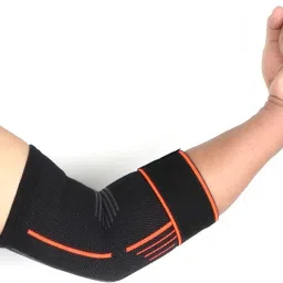 leosportz Adjustable Elbow Brace with Strap for Compression Sleeves Elbow Support image 2
