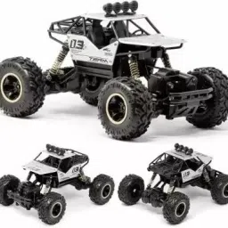 Monster Truck Remote Control Car for Kids Rock Crawler, 5 Function-image-4