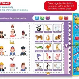 b for bunny Voice Learning Eduction Book Plus Smart Intelligence Book image 3