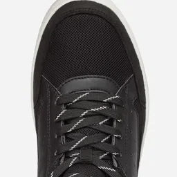 SOLETHREADS REBEL Men PINNACLE Mid Top Textured Mesh Memory Foam Insole Anti-Skid Sole Sneakers image 4