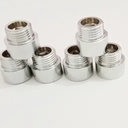 1-inch ss extension nipple heavy, C P extension nipple pack of 6 pcs Faucet Nozzle-10
