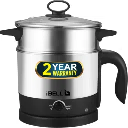 MPK12M Premium Multi Purpose Kettle, 600W Cooker with Inner Pot, Stainless Steel Electric Kettle-image-52