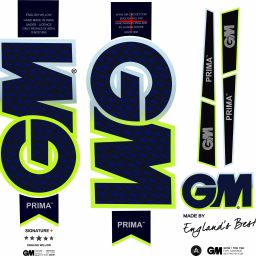 Prima Signature English Willow Cricket Bat Sticker Bat Sticker-image-98