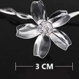 pbbs 16 LEDs 3 m Multicolor Color Changing Flower Rice Lights image 5