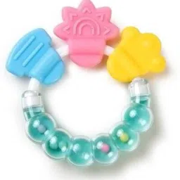 Baby Rattles Teether Toys, Grasping Toy Sensory Teething Rattle, Boiled Disinfection for Infant Newborn Baby Toddler Teether-31