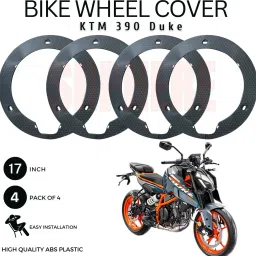 17 INCH Acrylic PRO Disc Wheel Cover For KTM DUKE200, RC200, (SET OF 2) Bike Fairing Kit-image-77
