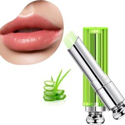 CRAYON ALOE VERA GREEN COLOR MAGIC PINK COLOR LIPSTICK-image-31