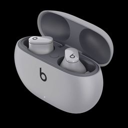 beats Studio Buds MMT93ZM/A TWS Earbuds with Active Noise Cancellation (Water Resistant, Spatial Audio, Moon Gray) image 4