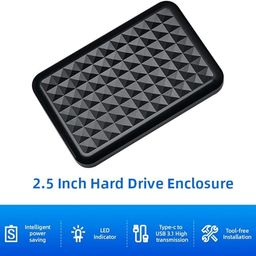 generic External Hard Drive 1TB USB3.0 High Speed Data Transfer Memory Expansion Data Storage & Portable Backup HDD Compatible with PC, Computer, MacBook, Chromebook. image 4