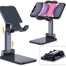 WHISTLE9 Mini Phone Holder Stand with 360° Compatible with Ios Device/Android/Camera ,Prefect for Live Streaming YouTube Single Gimbal for Mobile image 3