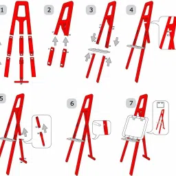sabirat Spidey 5 In 1 Dual Side Easel Activity Board image 4