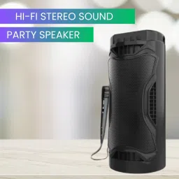 SACRO Bubble (PORTABLE BLUETOOTH PARTY SPEAKER)With Karaoke Mic High Quality SoundQ135 30 W Bluetooth Party Speaker-image-79