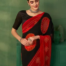 Sangria Bandhani Printed Bandhani Sarees-picture-13