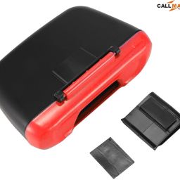 callmate Mini Portable Universal Car Trash Can Reusable Plastic Trash Storage Can Trash Container Vehicle Trash Bin Car Trash Bin Bag image 4
