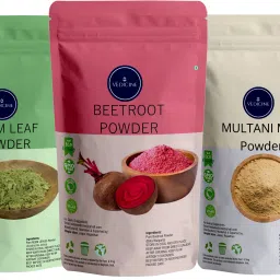 100% Pure Beetroot Neem Leaf Orange Peel Multani Mitti and Rose Petal Powder For Face pack (50g each)-picture-9