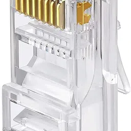 EXPERTRONICS 100pcs RJ45 Connectors Modular 8 Pin Network Cable Plugs Combo Set-10