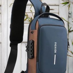 ProArch WomenBuzz Crossbody Massenger Bag Shoulder Strap With with Lock USB Charging Waist bag-image-51