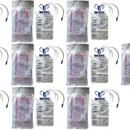 Agarwals Premium UroBag Urine Collecting Bag (2000ml)(10 PCS) Urine Bag-picture-4