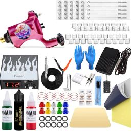 Nova Rotary Machine Complete Permanent Tattoo Kit-image-44