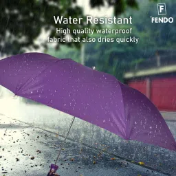 fendo Yardley Small 2 FOLD Auto Open 21 Monsoon UV Protection For Women,Girls Umbrella image 4