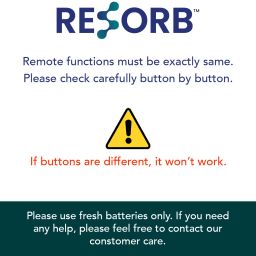 RESORB LED 447 Non Voice CT-95024 LED Compatible for Toshiba Tv Compatible for Toshiba CT-95024 LED / LCD Television Remote Controller image 4