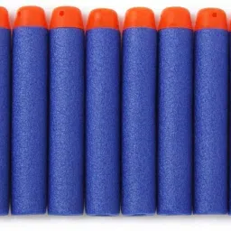 Form Bullet Darts for Toy Gun | All Blaster Guns, 7.1x1.5 cm, Blue Soft Tip Dart-12