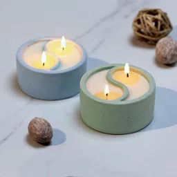 Yin Yang Scented Candle || Set of 2 Candle-picture-14