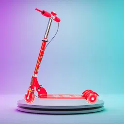 Ultra-Light Foldable Scooter with Precision Braking, and Adjustable Height Kids Scooter-image-0