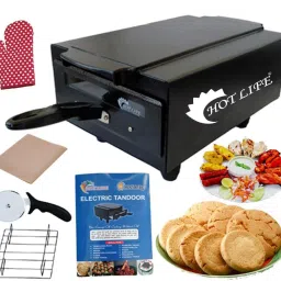 2000W Medium electric tandoor with 1 pizza cutter,1 recipe book,hand gloves,4 skewers,4 shocked proof rubber,magic cloth HLME-65898 Electric Tandoor-picture-12
